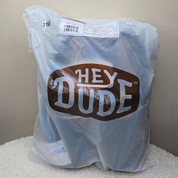 NWT Hey Dude Wally Buffalo Plaid Hunter Green Size 11 - Picture 7 of 9